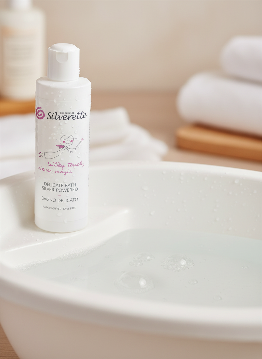Silverette® Silver-Powered Delicate Bath 200ml – Ultra-Gentle Cleanser - Silverette-apac