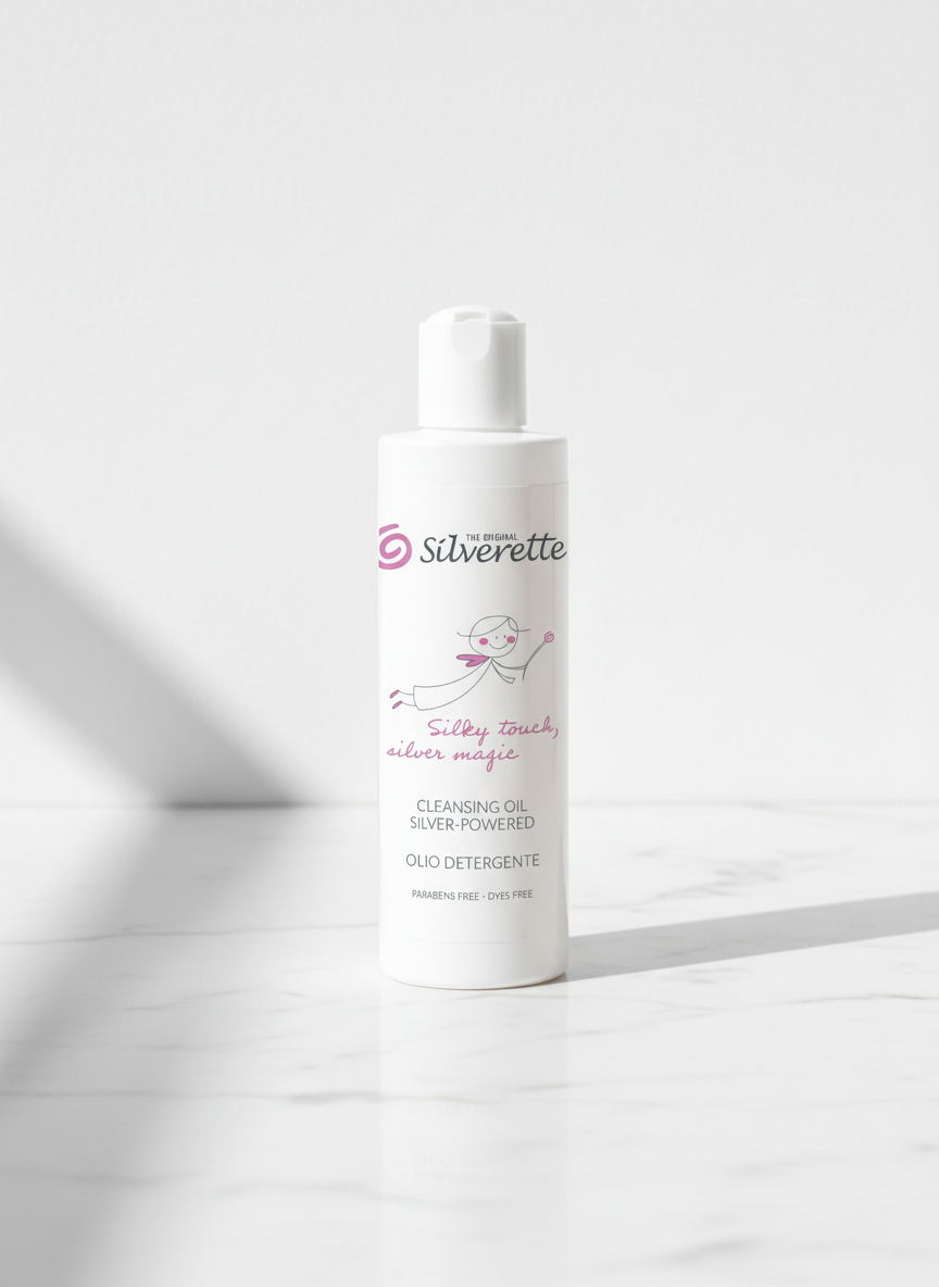Silverette® Silver‑Powered Cleansing Oil 200ml – Gentle Nourishing Cleanser - Silverette-apac